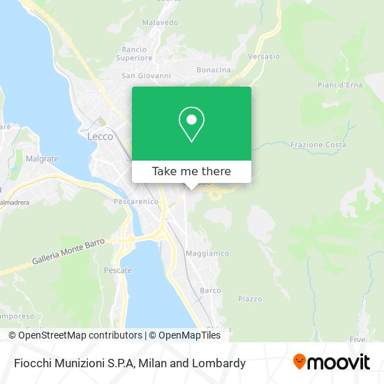 Fiocchi Munizioni S.P.A map