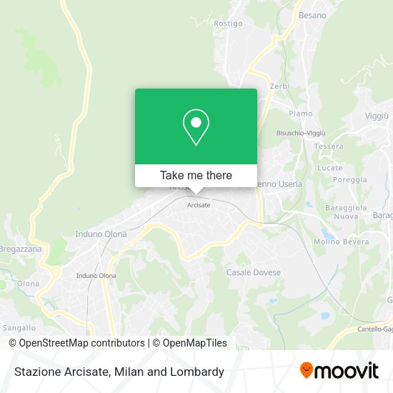Stazione Arcisate map
