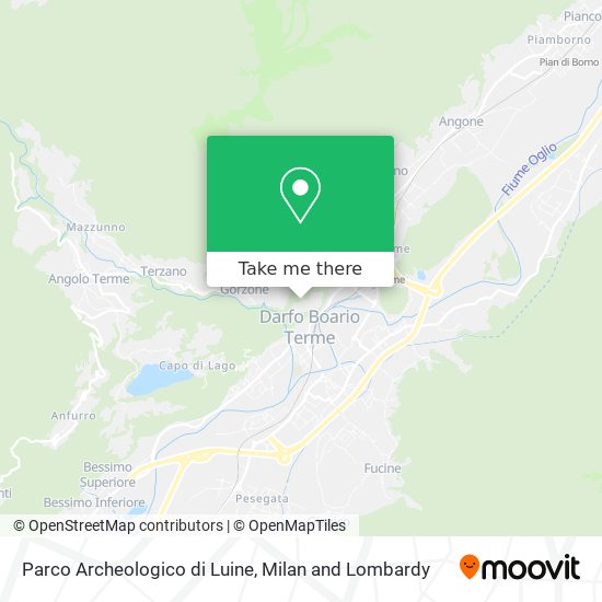 Parco Archeologico di Luine map