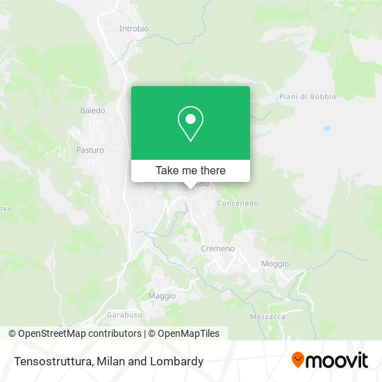 Tensostruttura map
