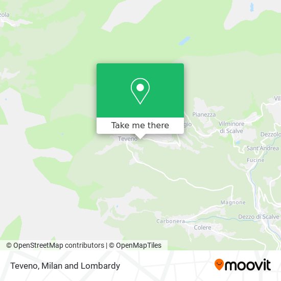 Teveno map