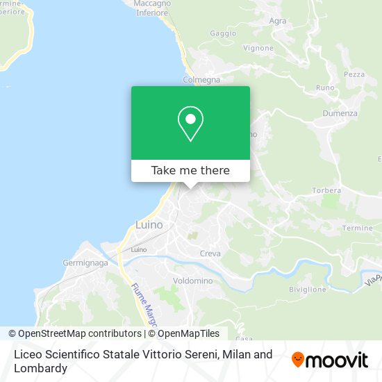 Liceo Scientifico Statale Vittorio Sereni map