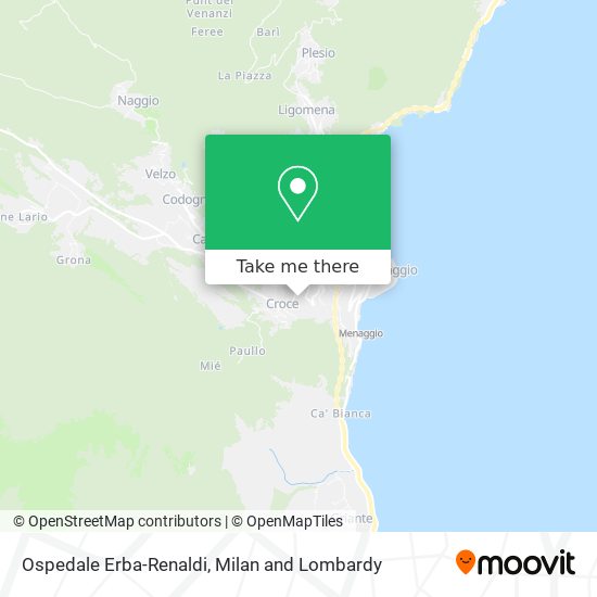 Ospedale Erba-Renaldi map