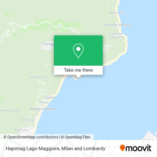 Hapimag Lago Maggiore map
