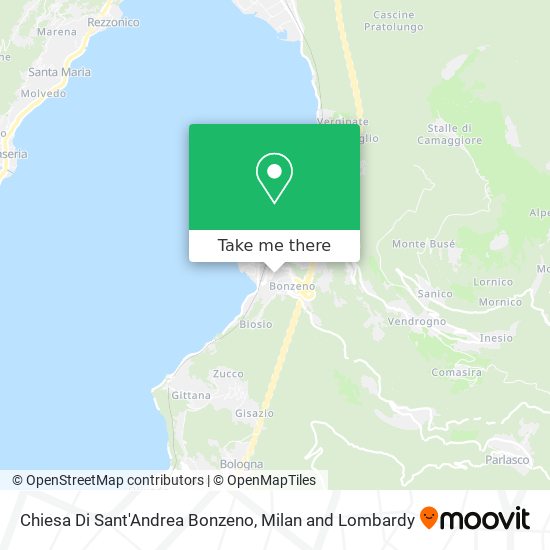 Chiesa Di Sant'Andrea Bonzeno map