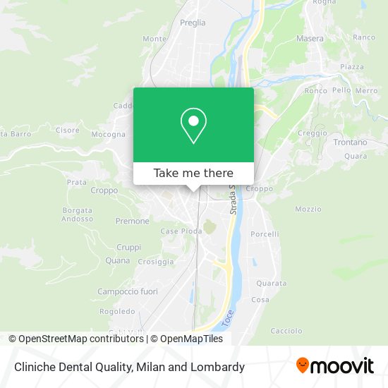 Cliniche Dental Quality map