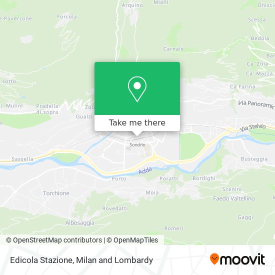 Edicola Stazione map