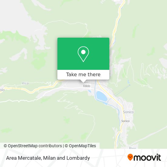 Area Mercatale map