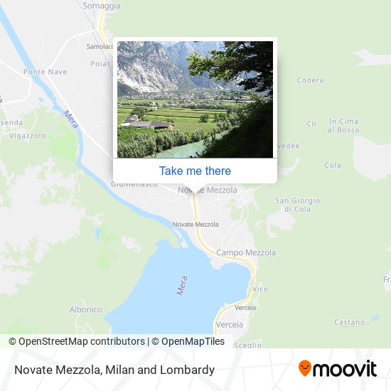 Novate Mezzola map