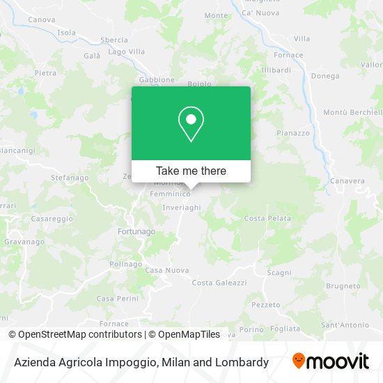 Azienda Agricola Impoggio map