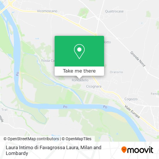 Laura Intimo di Favagrossa Laura map