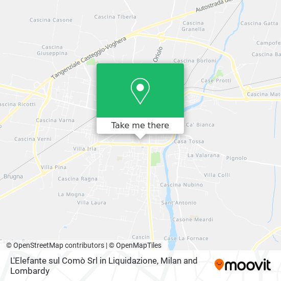 L'Elefante sul Comò Srl in Liquidazione map