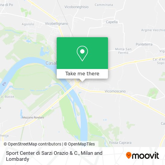 Sport Center di Sarzi Orazio & C. map