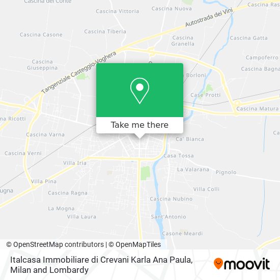 Italcasa Immobiliare di Crevani Karla Ana Paula map