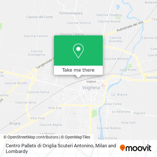 Centro Pallets di Origlia Scuteri Antonino map