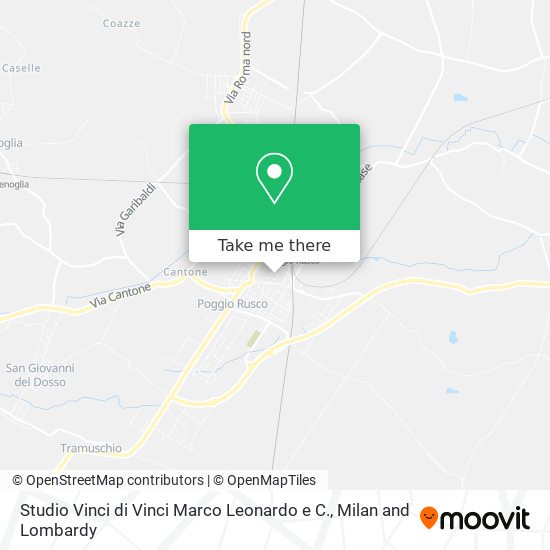 Studio Vinci di Vinci Marco Leonardo e C. map