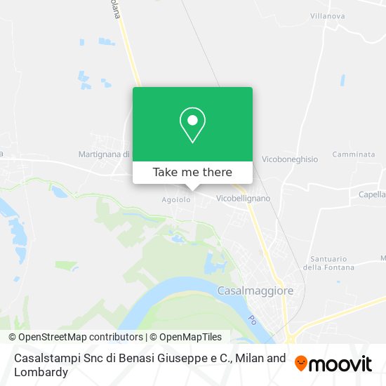 Casalstampi Snc di Benasi Giuseppe e C. map