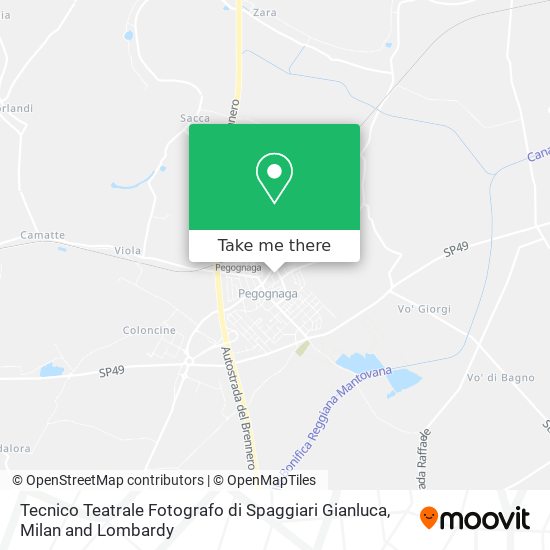 Tecnico Teatrale Fotografo di Spaggiari Gianluca map