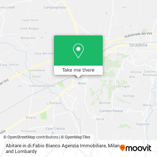 Abitare in di Fabio Bianco Agenzia Immobiliare map