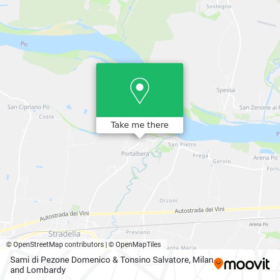 Sami di Pezone Domenico & Tonsino Salvatore map