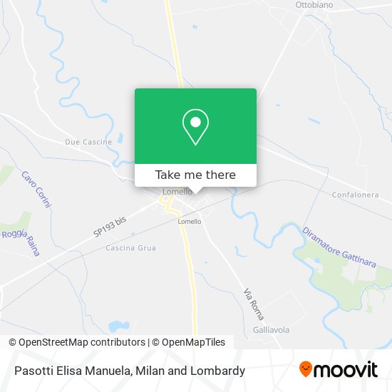 Pasotti Elisa Manuela map