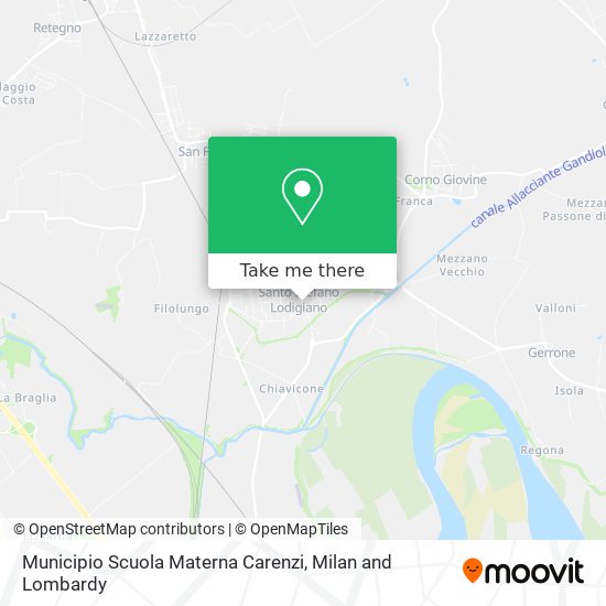 Municipio Scuola Materna Carenzi map