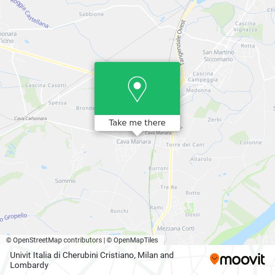Univit Italia di Cherubini Cristiano map