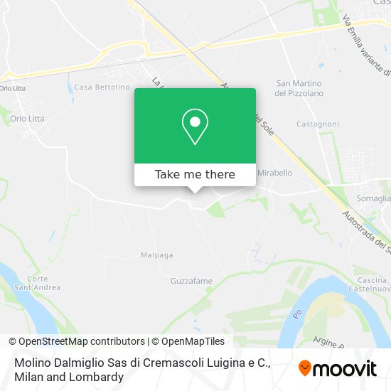 Molino Dalmiglio Sas di Cremascoli Luigina e C. map
