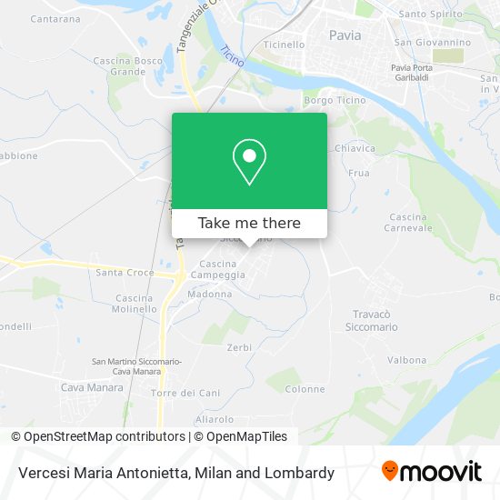 Vercesi Maria Antonietta map