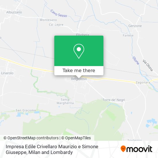 Impresa Edile Crivellaro Maurizio e Simone Giuseppe map