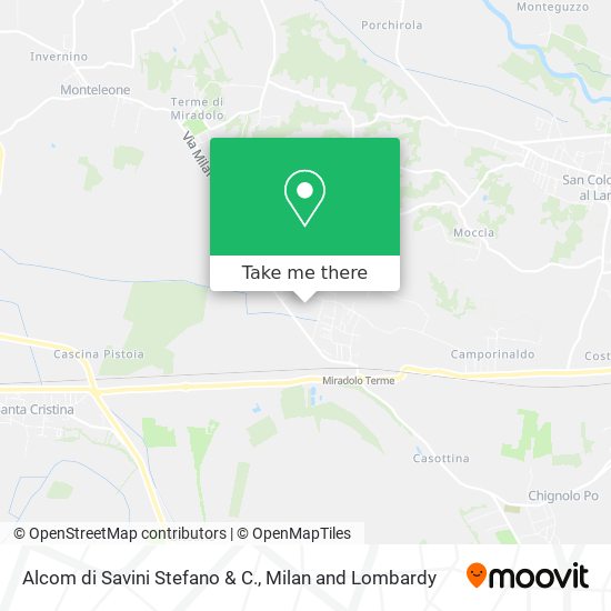 Alcom di Savini Stefano & C. map