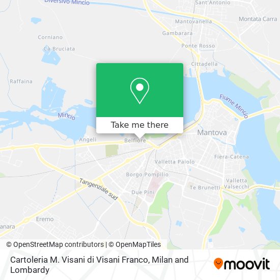 Cartoleria M. Visani di Visani Franco map