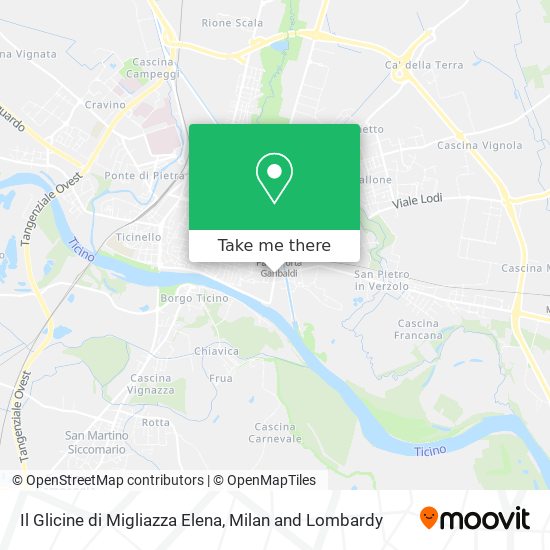 Il Glicine di Migliazza Elena map