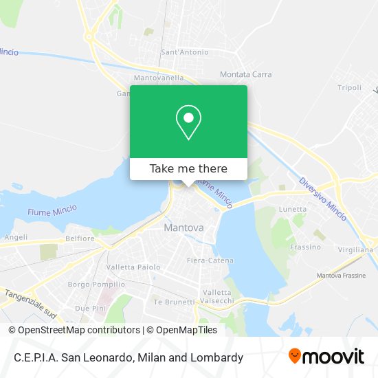 C.E.P.I.A. San Leonardo map