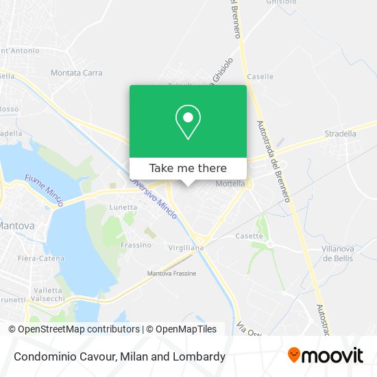 Condominio Cavour map