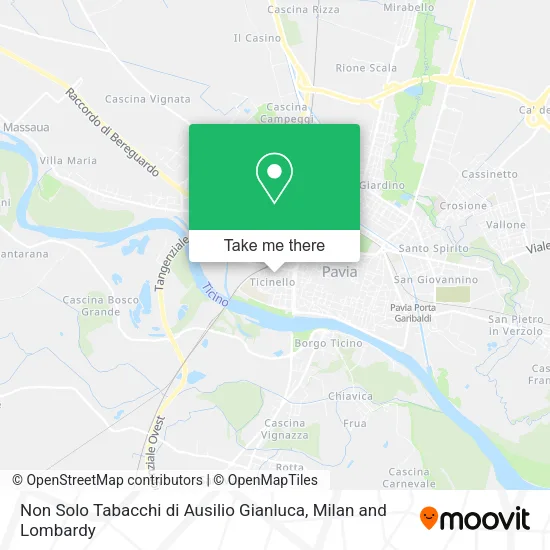 Non Solo Tabacchi di Ausilio Gianluca map