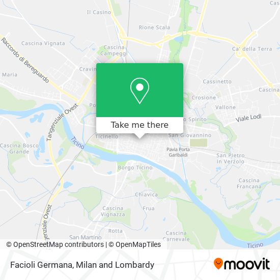 Facioli Germana map