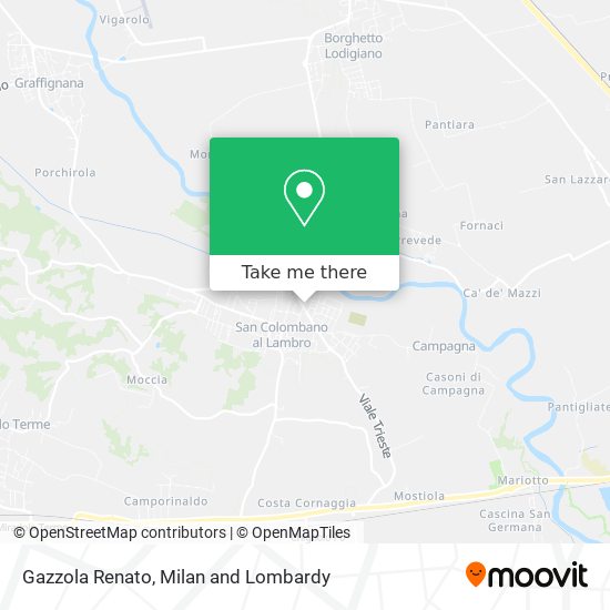 Gazzola Renato map