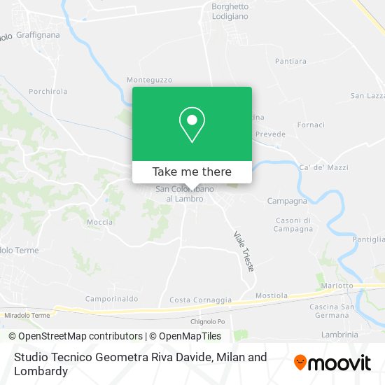 Studio Tecnico Geometra Riva Davide map