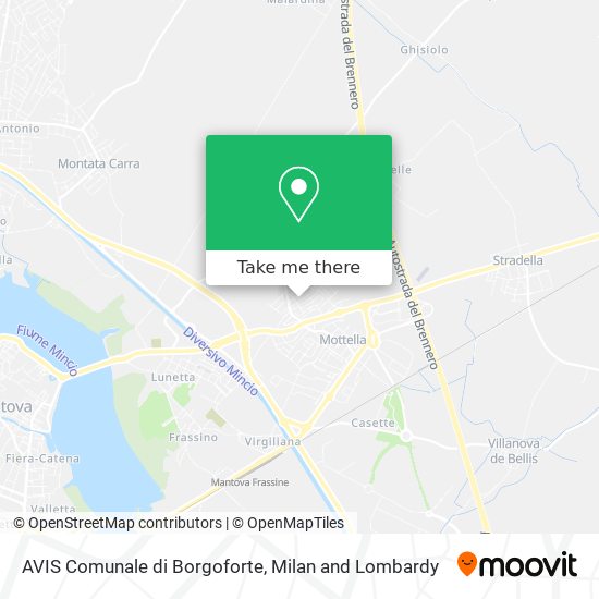 AVIS Comunale di Borgoforte map