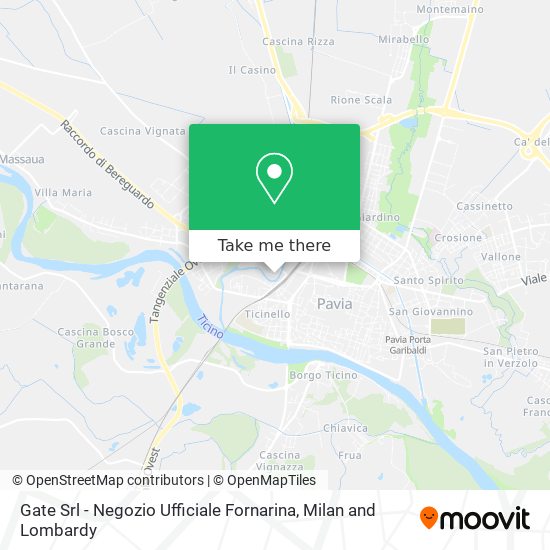 Gate Srl - Negozio Ufficiale Fornarina map