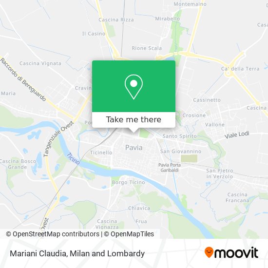 Mariani Claudia map
