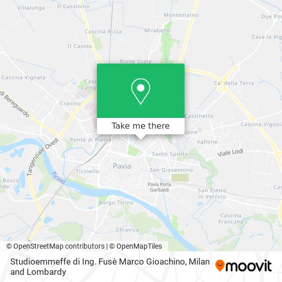 Studioemmeffe di Ing. Fusè Marco Gioachino map