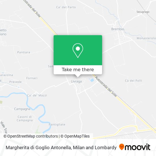 Margherita di Goglio Antonella map