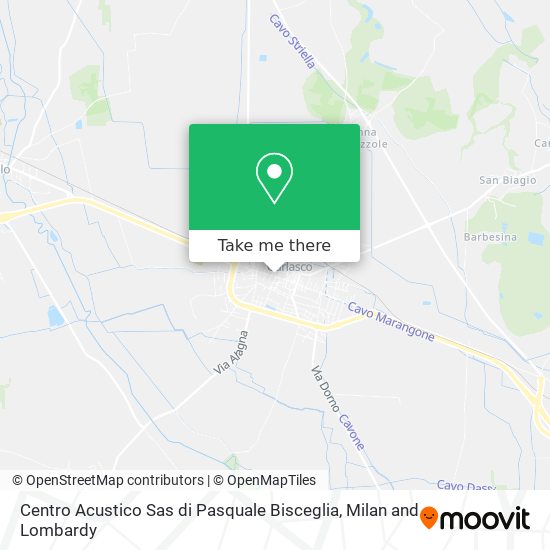 Centro Acustico Sas di Pasquale Bisceglia map