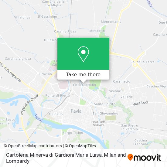 Cartoleria Minerva di Gardioni Maria Luisa map