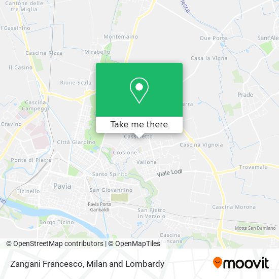 Zangani Francesco map