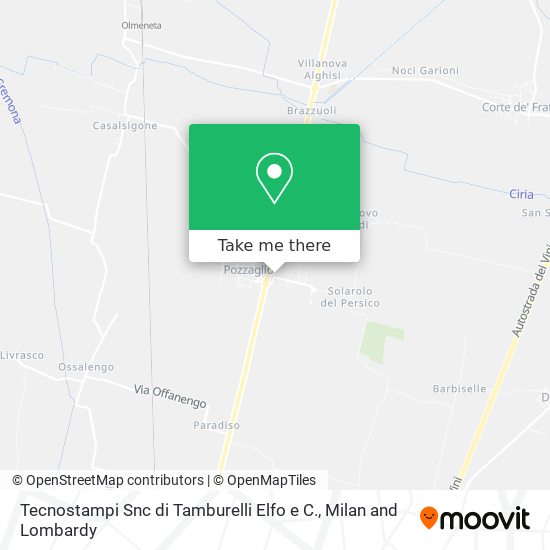 Tecnostampi Snc di Tamburelli Elfo e C. map