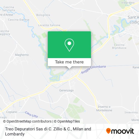 Treo Depuratori Sas di C. Zillio & C. map