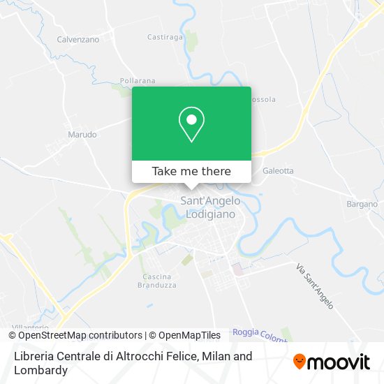 Libreria Centrale di Altrocchi Felice map